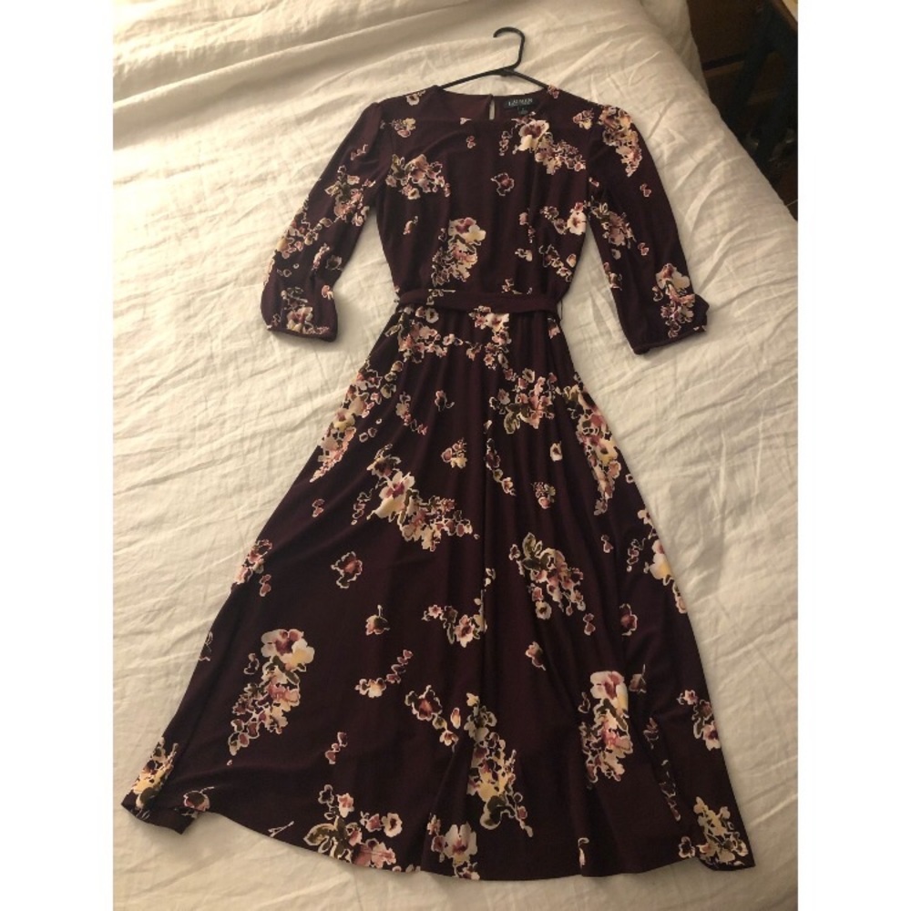 Lauren Ralph Lauren floral dress size 6